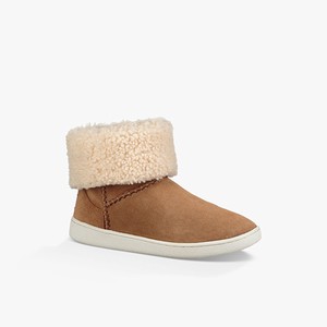 Ugg Mika Classic Gymnastikskor Dam Bruna (497310EJY)